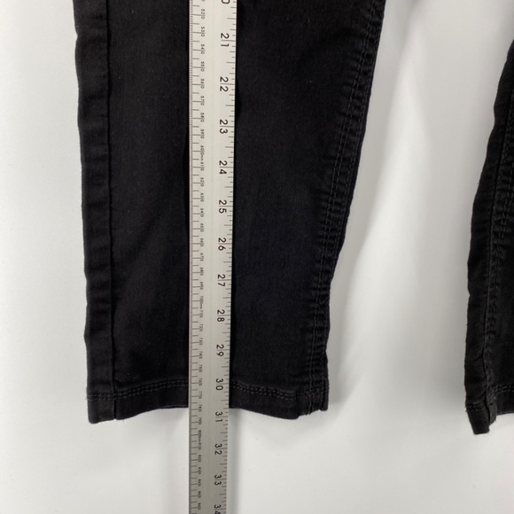 Suko Jeans Shorts Women's Size 12 Black Pockets Front Button Zip Closure - Picture 11 of 12